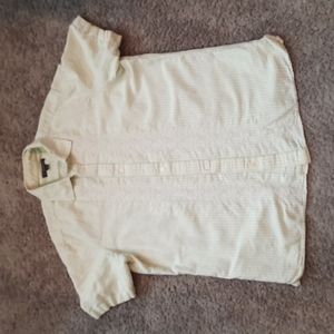 Banana Republic Cuban Style Button Up 58% Linen